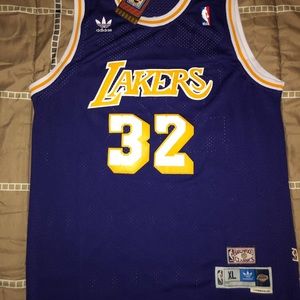LA Lakers Magic Johnson Jersey